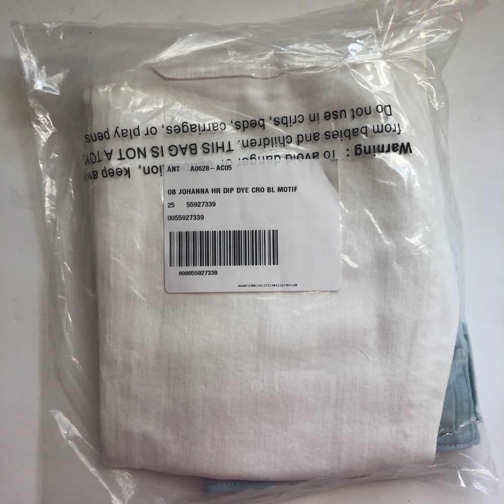 Anthropologie Ultra High-Rise Dip-Dyed Slim Jeans - Picture 8 of 8